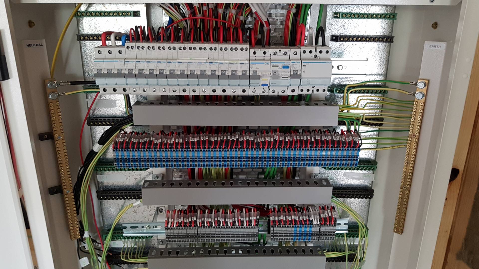 Portfolio Racks & Wiring Installation Wired by MJD